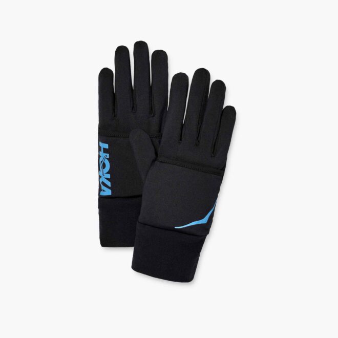 Hoka // ColdSnap Fleece Gloves / Black / UNISEX