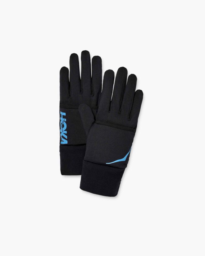 Hoka // ColdSnap Fleece Gloves / Black / UNISEX