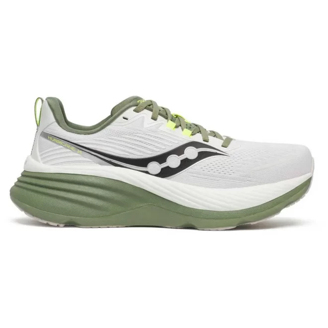 Saucony // Hurricane 24 / M / White / Olivine