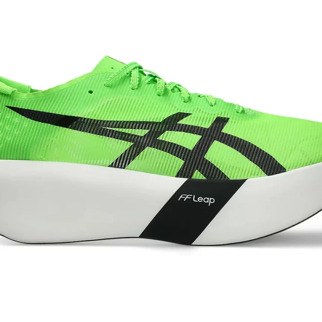 Asics // Metaspeed Ray / UNISEX / White / Green Gecko / Black