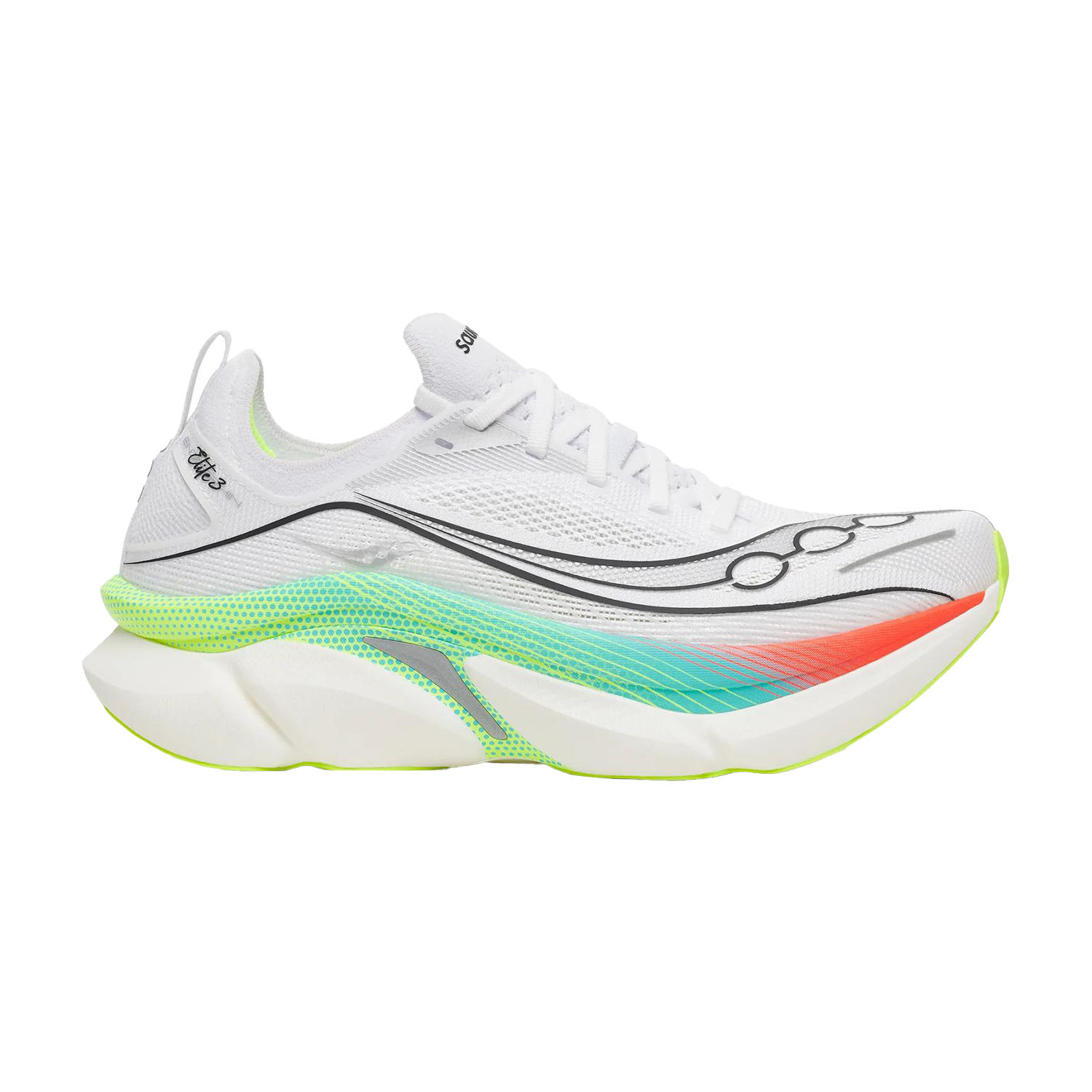 Saucony // Endorphin Elite 3 / UNISEX / White / Multi