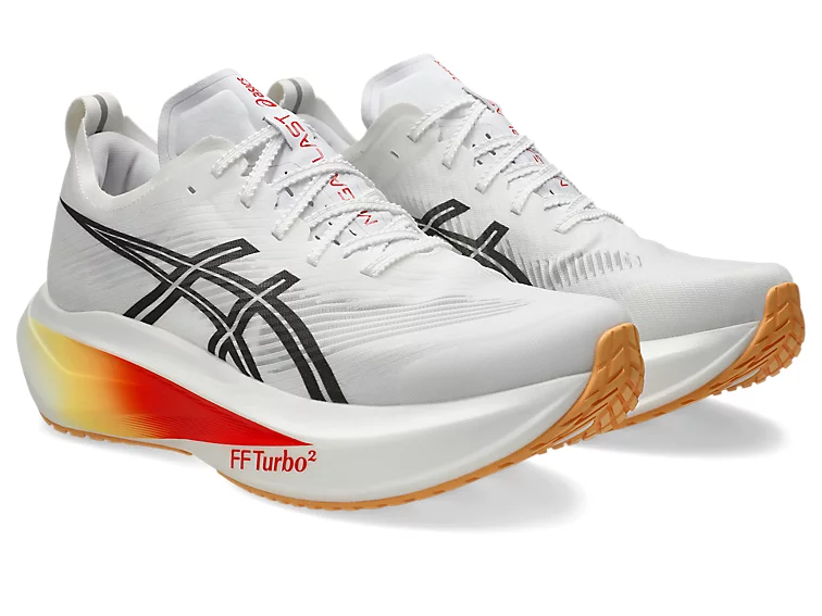 Asics // Megablast / UNISEX / White / Orange Glow - Image 2