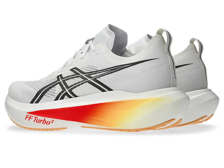 Asics // Megablast / UNISEX / White / Orange Glow - Image 4