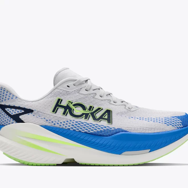 Hoka // Mach X 3 / M / Cosmic Grey / Blue CRYV